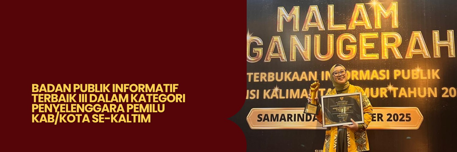 KPU KAB PASER RAIH PENGHARGAAN
